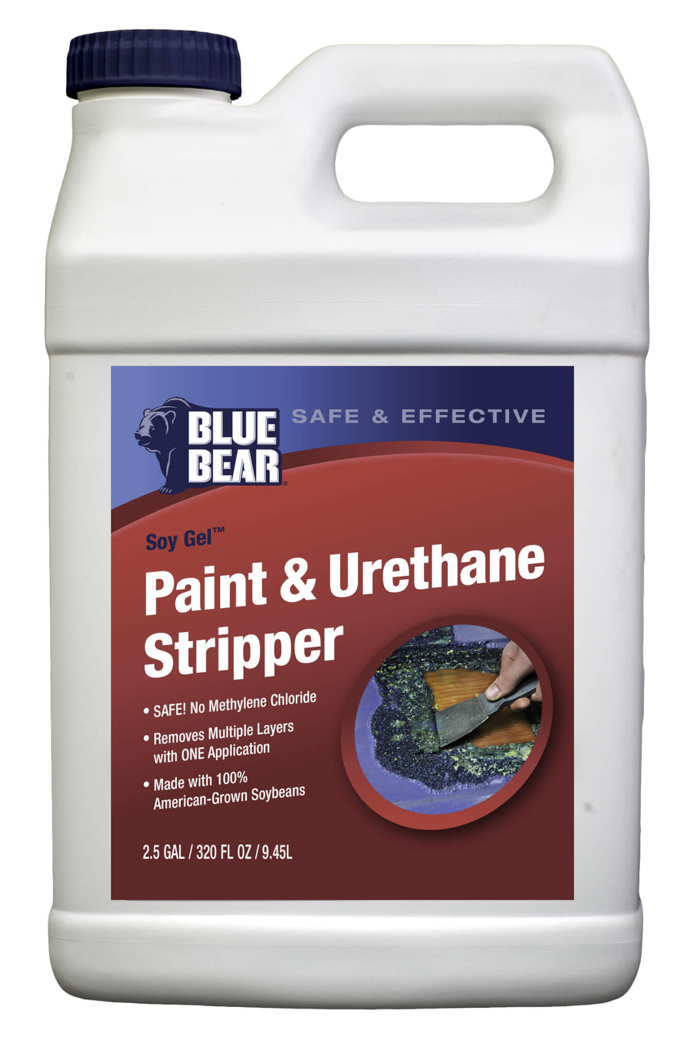 Soy Gel Paint Stripper bottle
