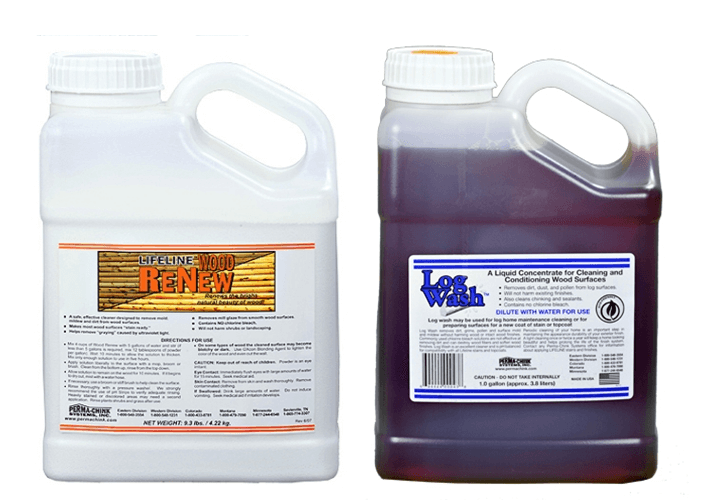 1 gallon log wash and wood renew