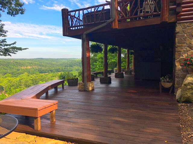 Start your summer project with LogFinish customer home