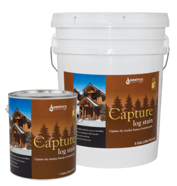 Capture Log Stain bucket