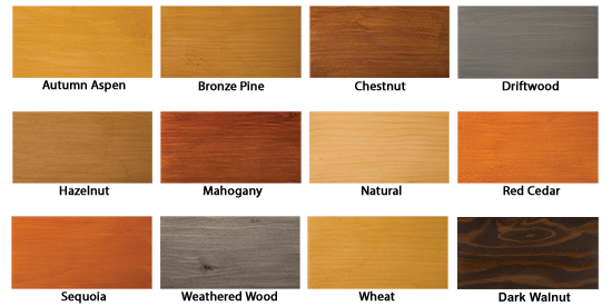 Capture Log Stain colors