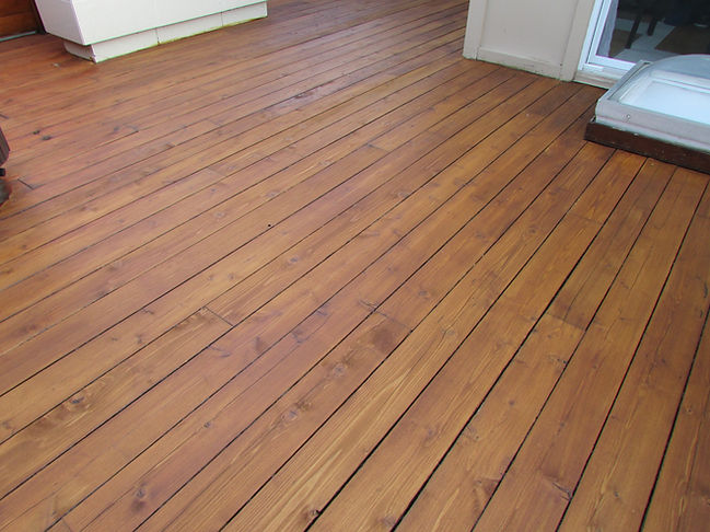 woodplus microshield on a deck