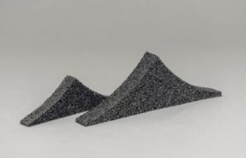 Log Gap Cap foam insulation triangles