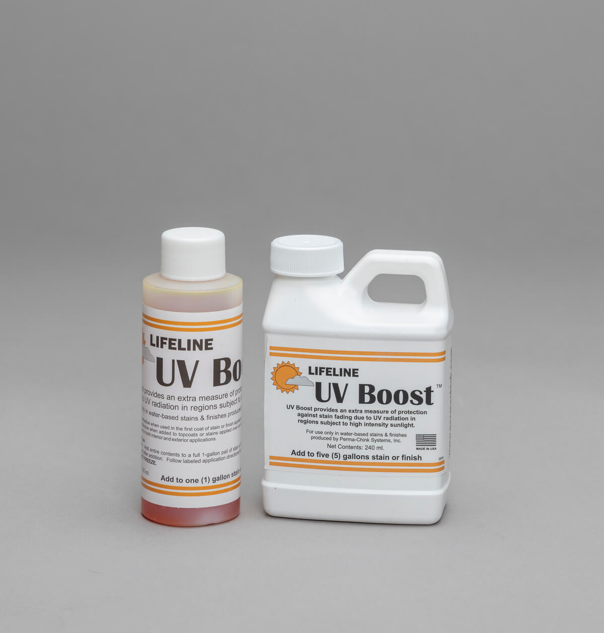 Lifeline UV Boost bottles