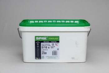 spax powerlag with bucket