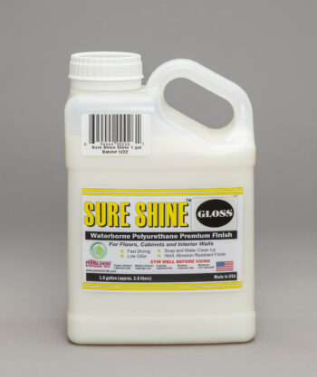 Sure Shine Wood Floor Finish container