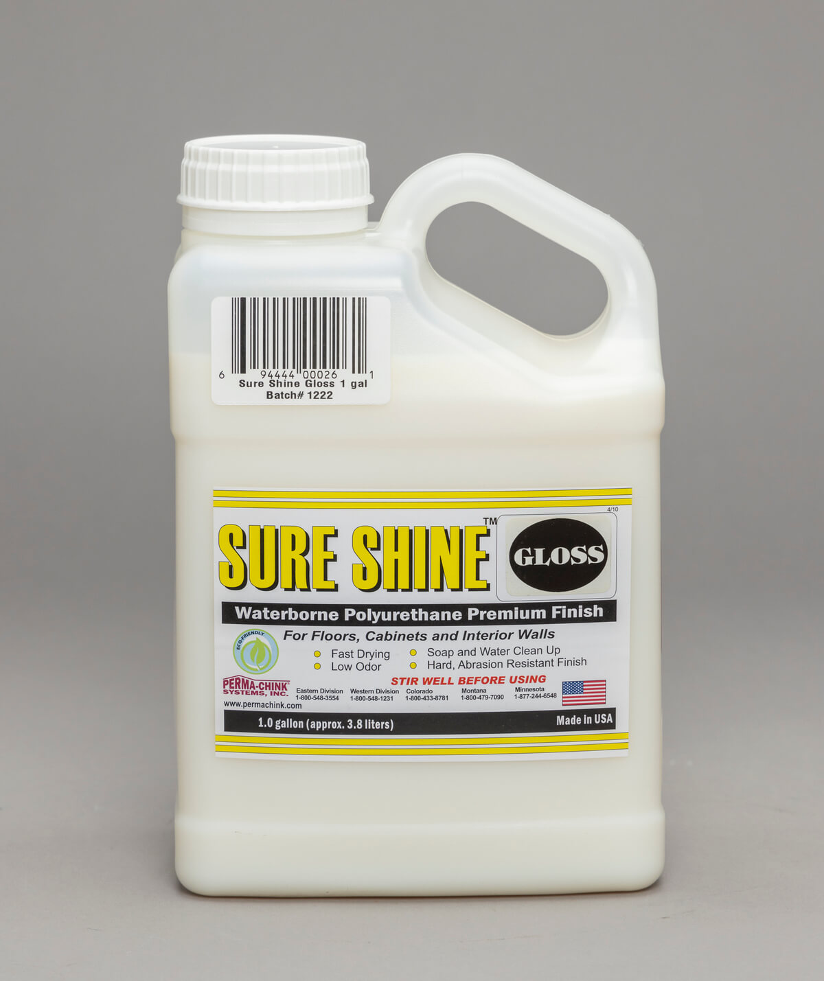 Sure Shine Wood Floor Finish container